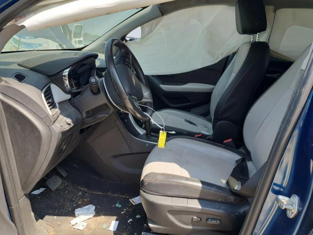 2019 CHEVROLET TRAX 1LT 3GNCJLSBXKL267296