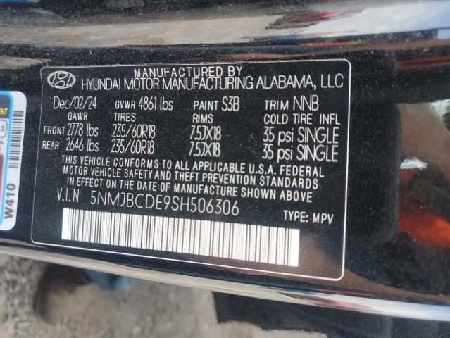 2025 HYUNDAI TUCSON SEL 5NMJBCDE9SH506306