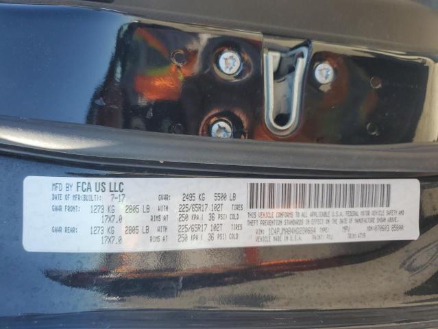 2017 JEEP CHEROKEE S 1C4PJMAB4HD230664