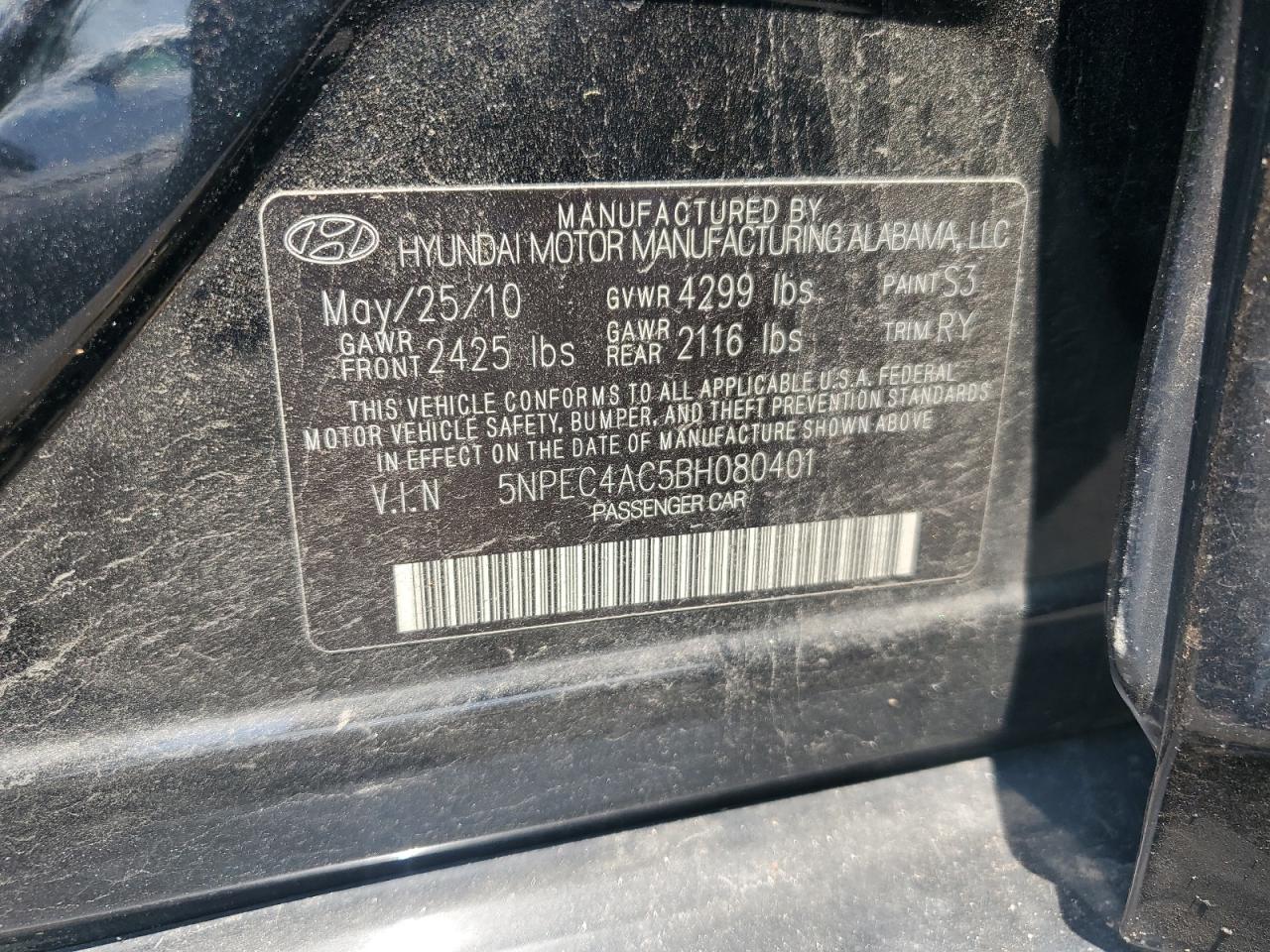 Hyundai Sonata se 2011