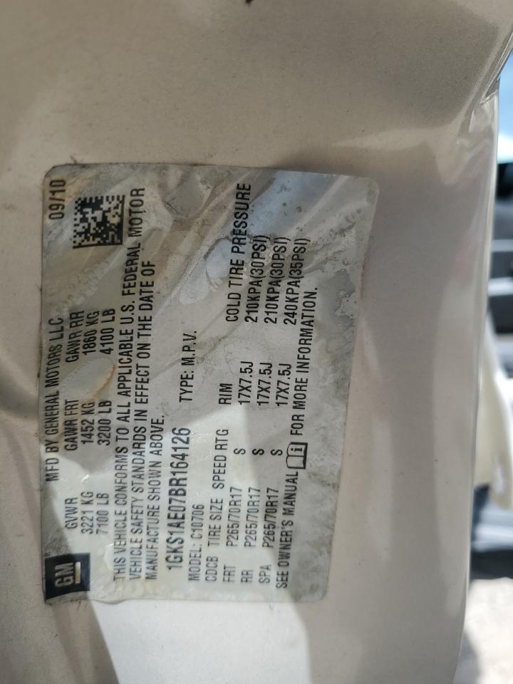 Lot #3315686714 2011 GMC YUKON SLE