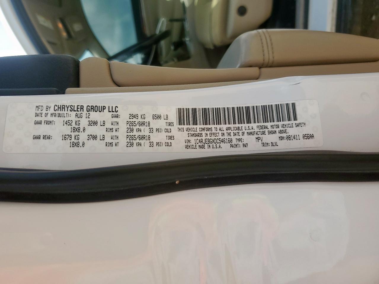 JEEP GRAND CHEROKEE LIMITED