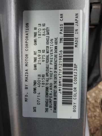 2015 MAZDA 3 SPORT - JM1BM1K71F1219856