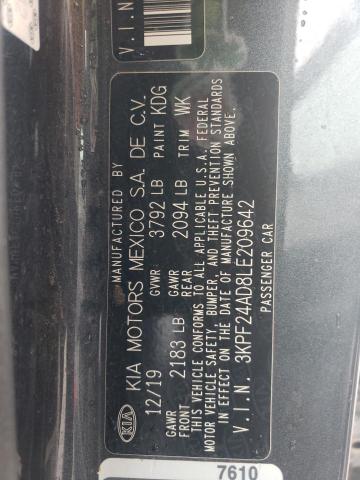 2020 KIA FORTE FE 3KPF24AD8LE209642
