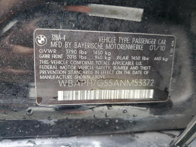 2010 BMW 328 I - WBAPH7G55ANM53372