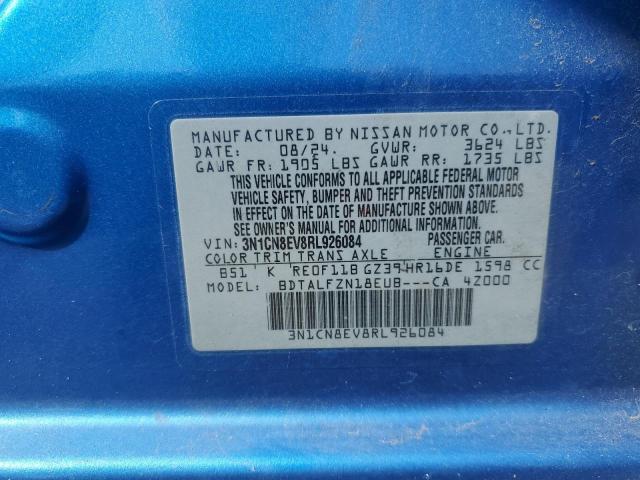 2024 NISSAN VERSA SV 3N1CN8EV8RL926084