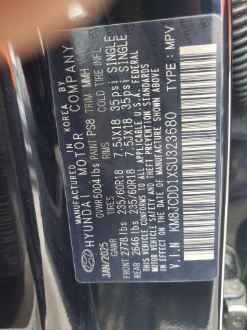 2025 HYUNDAI TUCSON SEL KM8JCDD1XSU323680