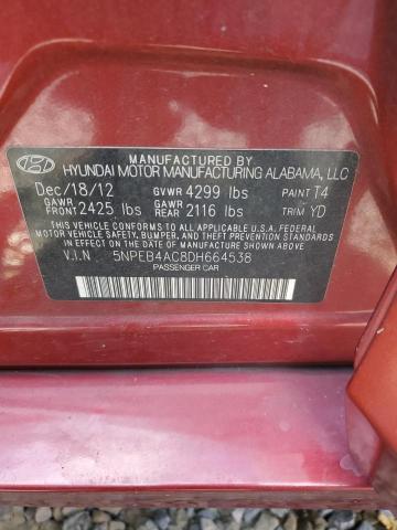 2013 HYUNDAI SONATA GLS - 5NPEB4AC8DH664538