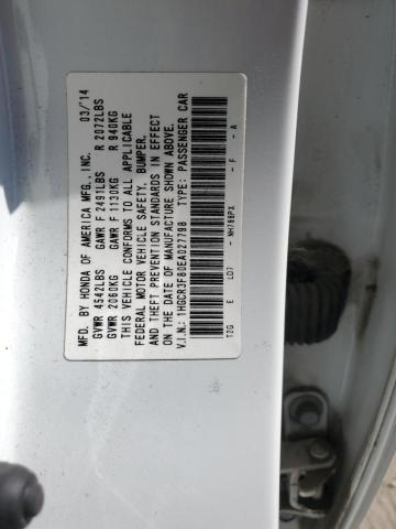 2014 HONDA ACCORD EXL - 1HGCR3F80EA027798