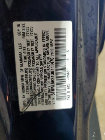 2016 HONDA ODYSSEY SE 5FNRL5H31GB111470
