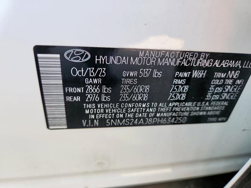 2023 HYUNDAI SANTA FE S - 5NMS24AJ8PH634250