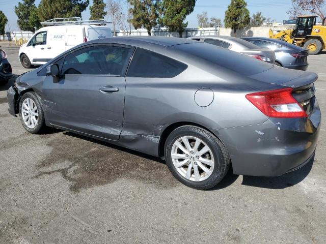 HONDA CIVIC EXL 2012 gray  gas 2HGFG3B97CH517803 photo #3