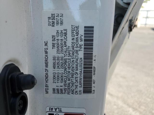 2018 HONDA CR-V EX 5J6RW1H54JL002324