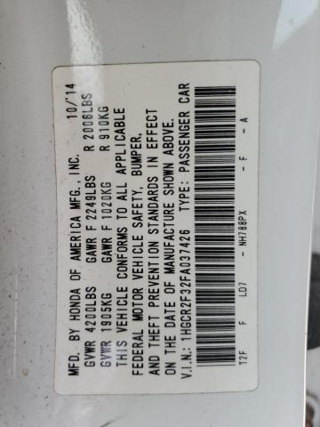 2015 HONDA ACCORD LX - 1HGCR2F32FA037426