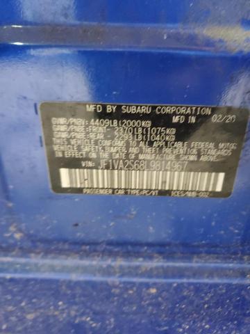 2020 SUBARU WRX STI JF1VA2S68L9814967