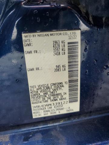 2023 NISSAN ALTIMA SR - 1N4BL4CV6PN339122