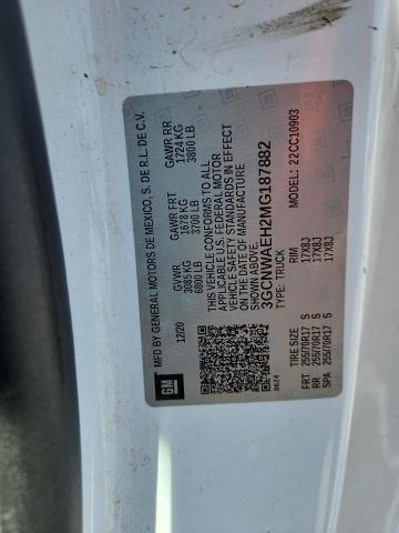 2021 CHEVROLET SILVERADO - 3GCNWAEH2MG187882