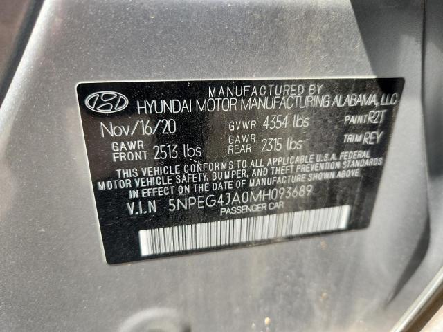 2021 HYUNDAI SONATA SE - 5NPEG4JA0MH093689
