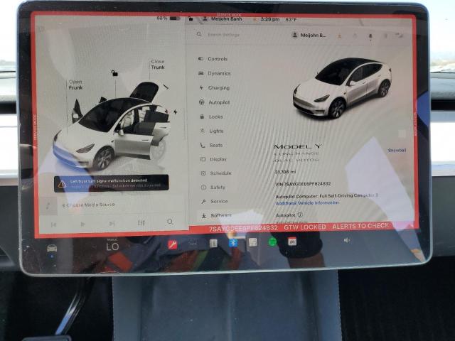 2023 TESLA MODEL Y - 7SAYGDEE6PF624832
