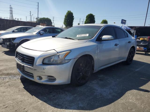 NISSAN MAXIMA S 2013 silver  gas 1N4AA5AP3DC839760 photo #1