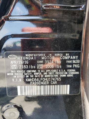 2017 HYUNDAI ELANTRA SE - KMHD84LF0HU174765