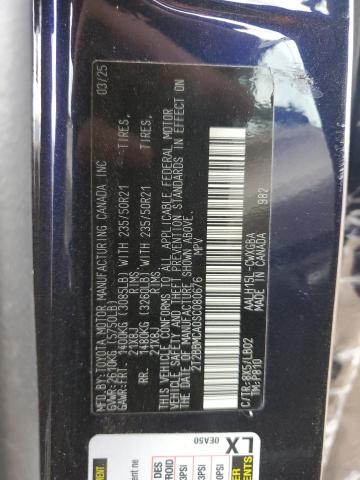 2025 LEXUS RX 350H BA 2T2BBMCA0SC080676