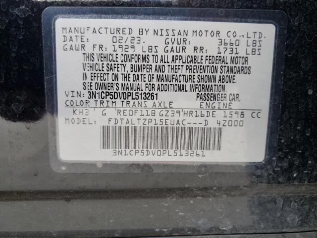 2023 NISSAN KICKS SR 3N1CP5DV0PL513261