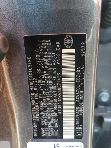 2022 TOYOTA CAMRY LE - 4T1R11AK6NU671436
