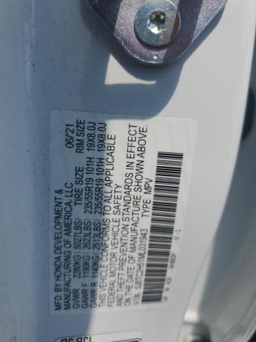 2021 ACURA RDX TECHNO 5J8TC2H51ML031943