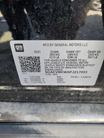 2023 BUICK ENCLAVE PR 5GAEVBKWXPJ217033