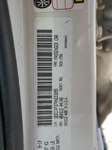 2010 DODGE AVENGER SX - 1B3CC4FB7AN223095