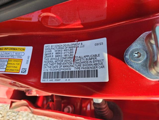 2023 ACURA INTEGRA 19UDE4H22PA024032