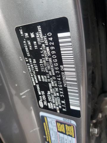 2016 KIA OPTIMA EX 5XXGU4L36GG099240