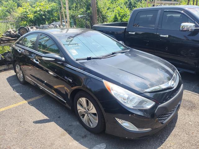HYUNDAI SONATA HYB 2013 black sedan 4d hybrid engine KMHEC4A42DA092293 photo #1