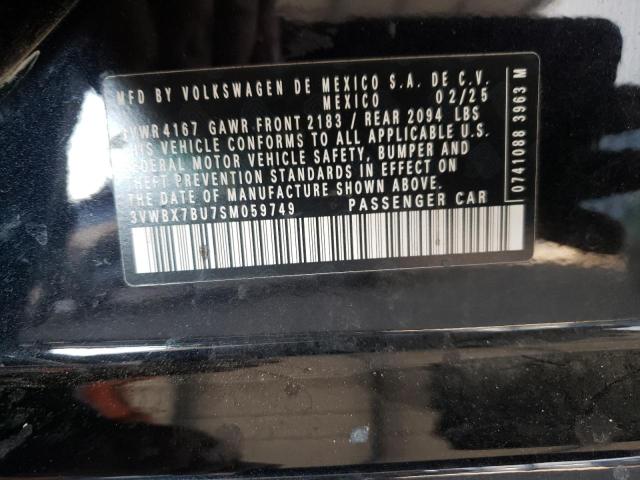 2025 VOLKSWAGEN JETTA SPOR - 3VWBX7BU7SM059749