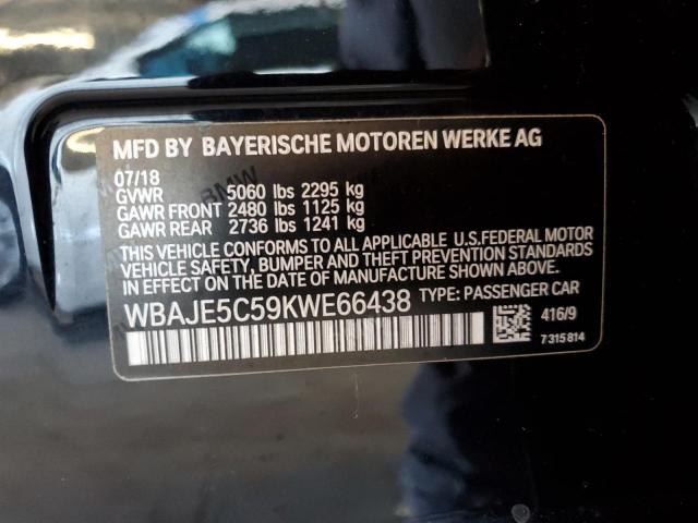2019 BMW 540 I - WBAJE5C59KWE66438