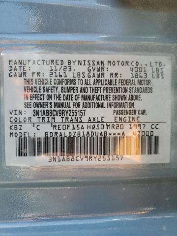 2024 NISSAN SENTRA SV 3N1AB8CV9RY255157