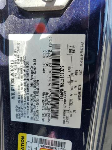 2020 FORD MUSTANG #3269818697