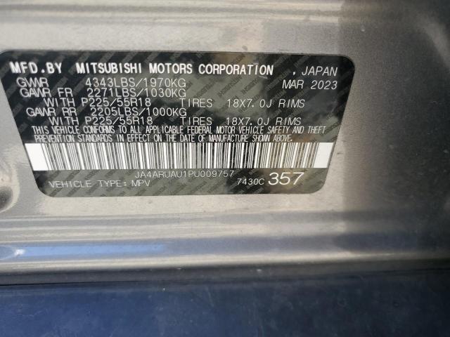 2023 MITSUBISHI OUTLANDER JA4ARUAU1PU009757