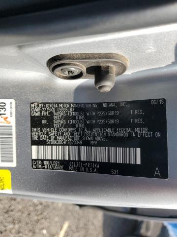 2015 TOYOTA SIENNA SPO 5TDXK3DC4FS623349