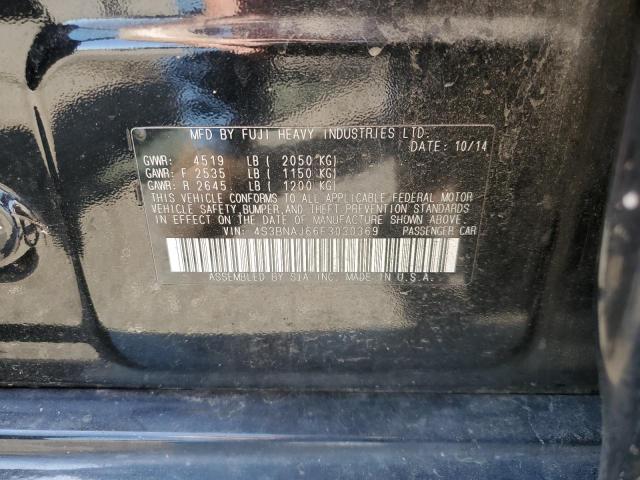2015 SUBARU LEGACY 2.5 4S3BNAJ66F3030369