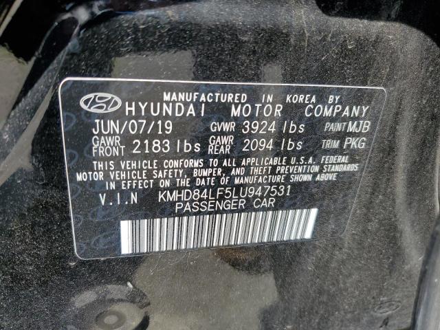 2020 HYUNDAI ELANTRA SE KMHD84LF5LU947531