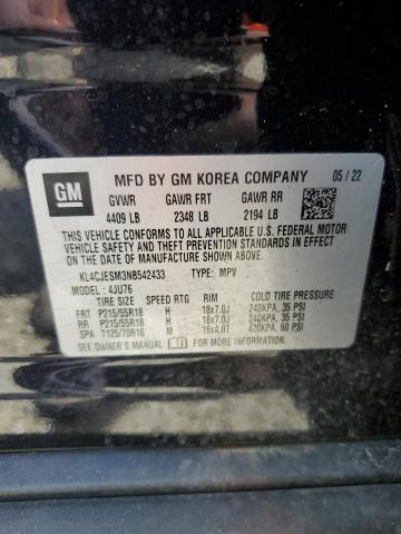2022 BUICK ENCORE PRE KL4CJESM3NB542433