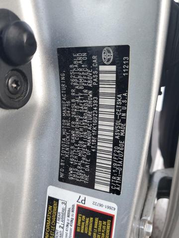 2016 TOYOTA CAMRY LE - 4T1BF1FK1GU234393