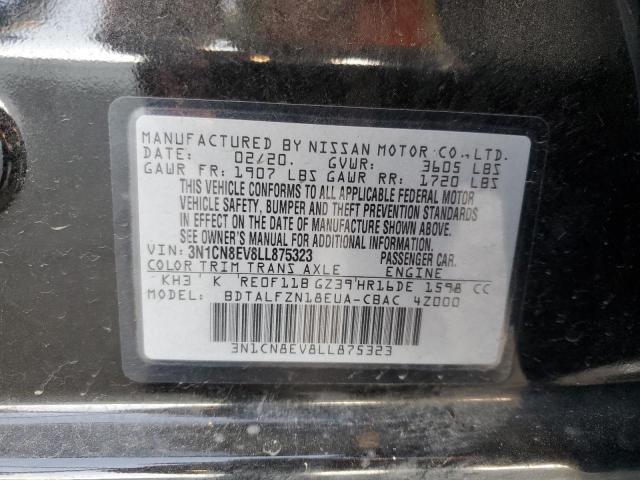 2020 NISSAN VERSA SV - 3N1CN8EV8LL875323