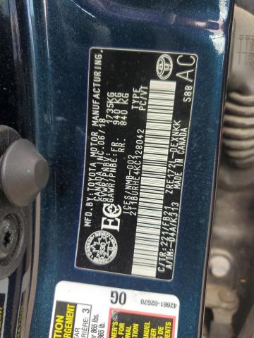 2019 TOYOTA COROLLA L 2T1BURHE4KC128042