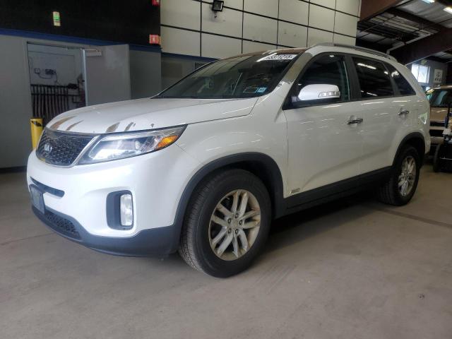 KIA SORENTO LX 2014 white 4dr spor gas 5XYKTCA6XEG455833 photo #1
