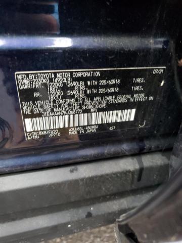 2021 TOYOTA VENZA LE JTEAAAAH7MJ068772