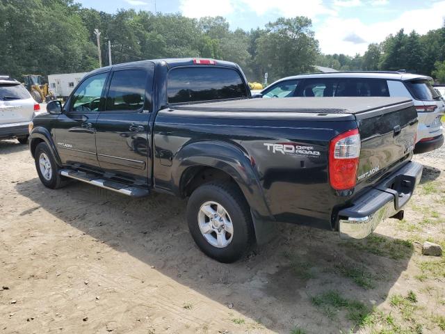 TOYOTA TUNDRA DOU 2005 black crew pic gas 5TBDT441X5S479608 photo #3