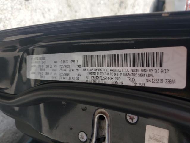 2018 RAM 1500 LARAM 1C6RR7NT3JS214535